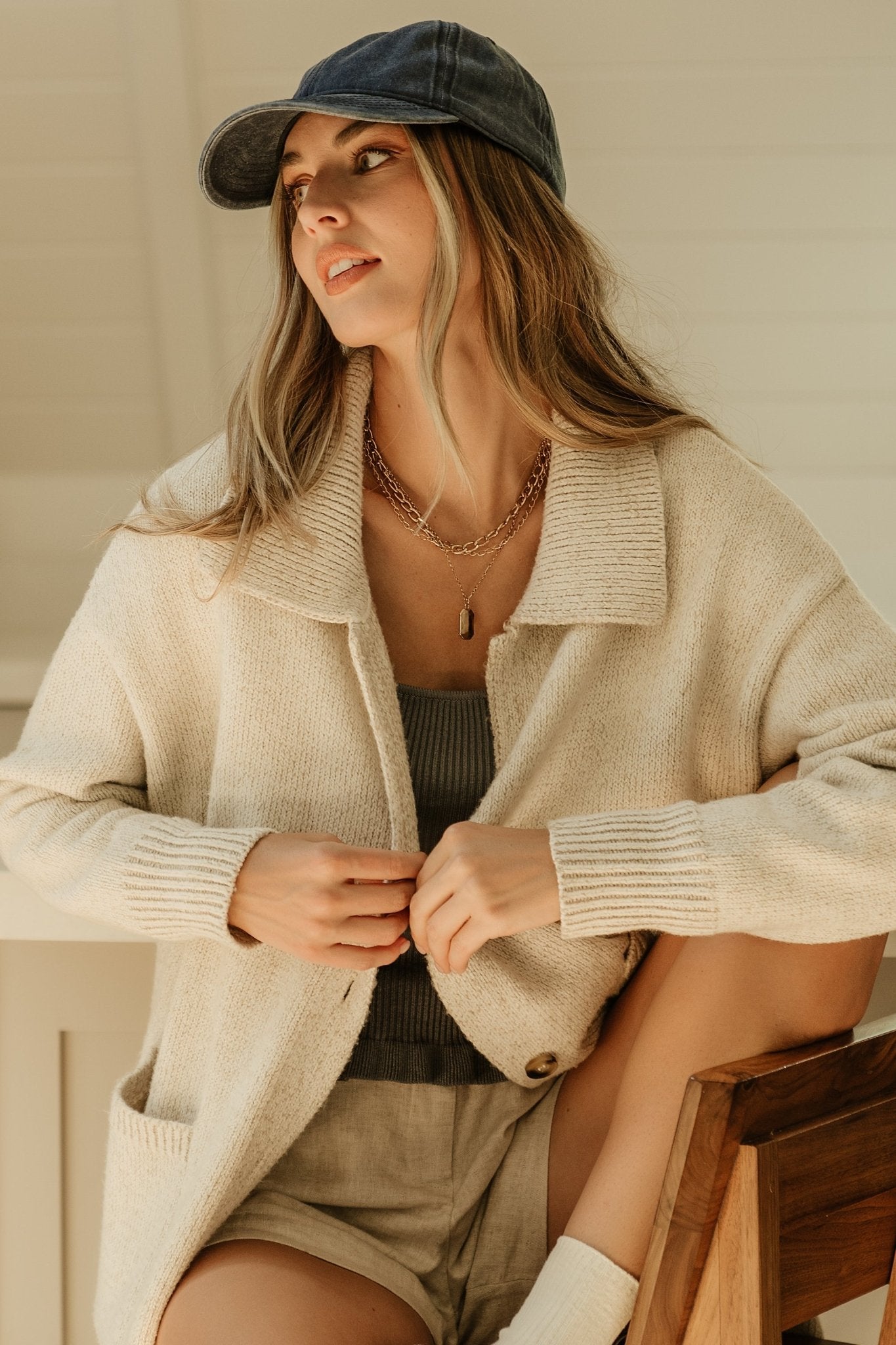 Baltic Born - Ontario Long Button Cardigan