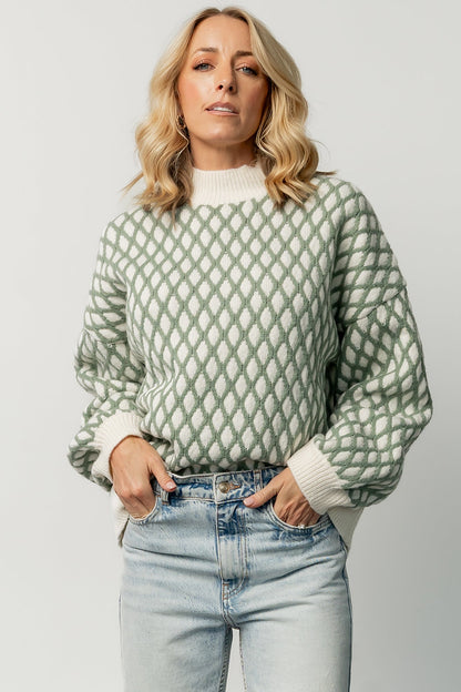 Baltic Born - Hendrix Diamond Knit Sweater