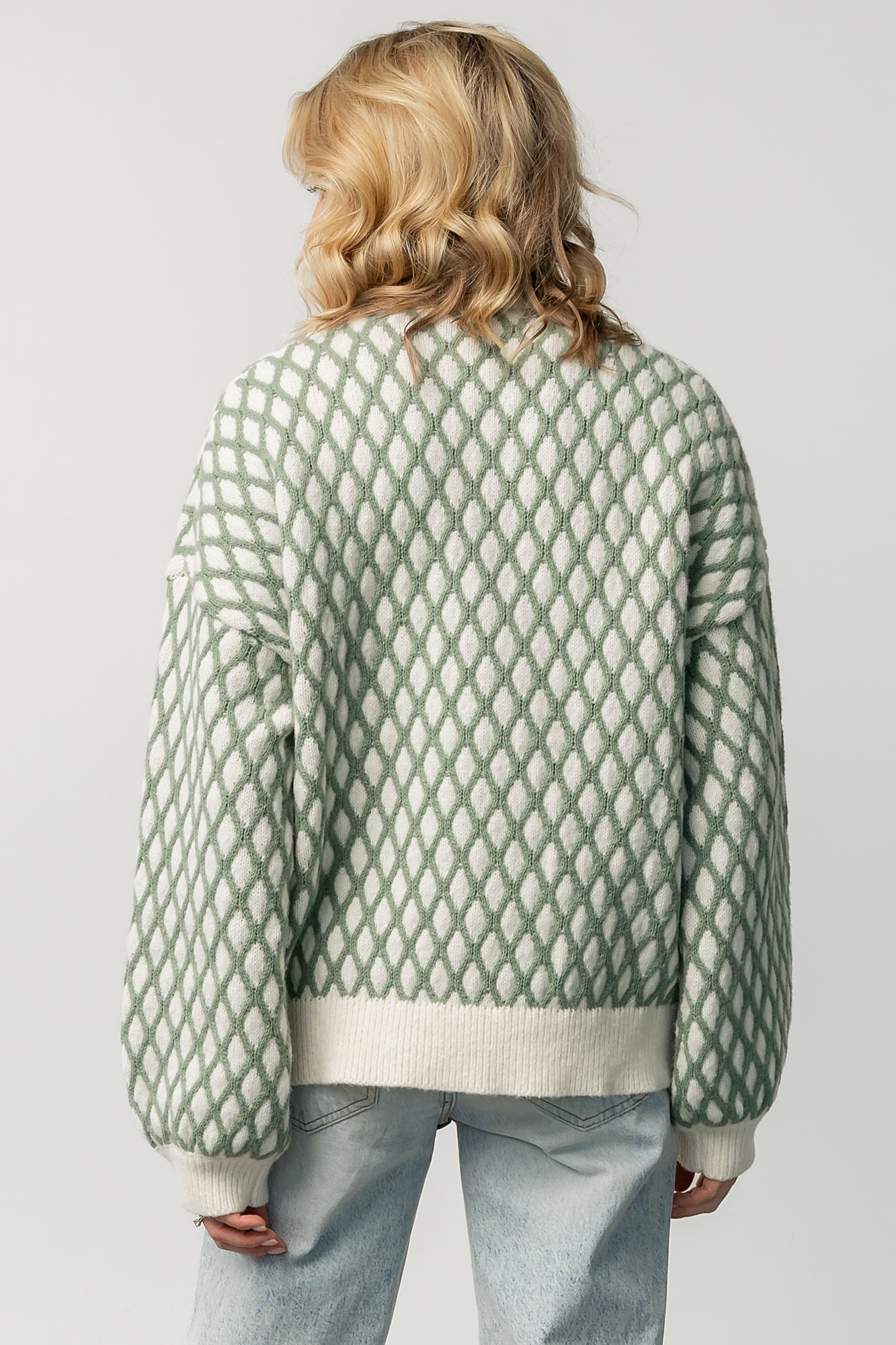 Baltic Born - Hendrix Diamond Knit Sweater