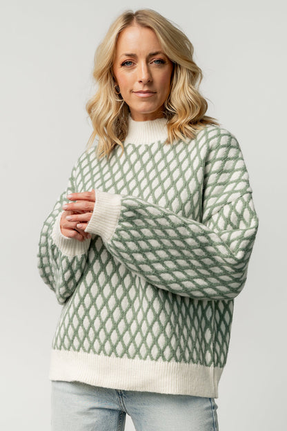 Baltic Born - Hendrix Diamond Knit Sweater