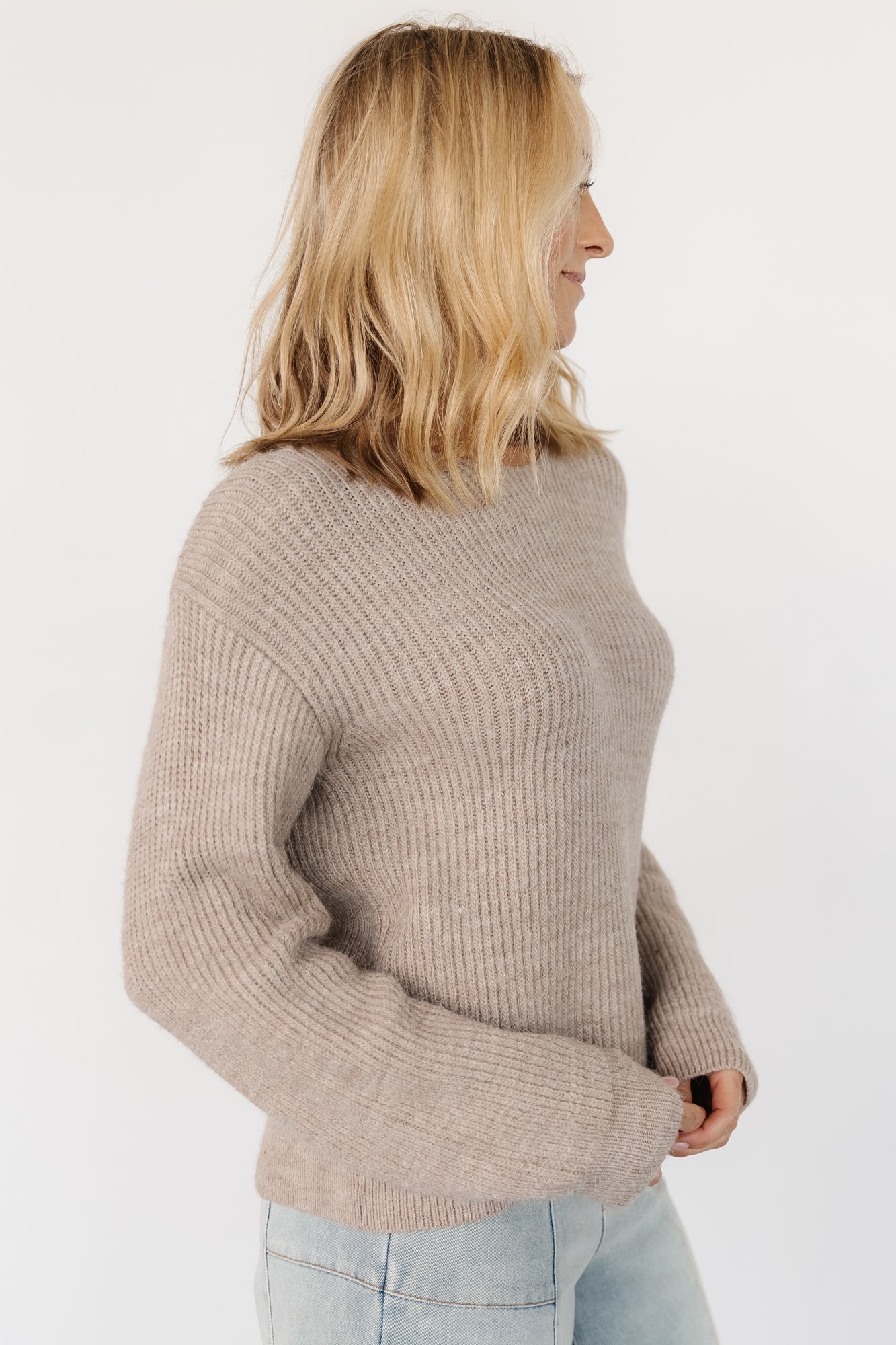 Baltic Born - Viola Tie Back Sweater