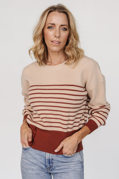 Baltic Born - Miles Striped Sweater
