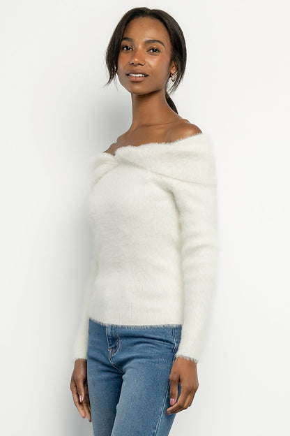 Baltic Born - Perla Off Shoulder Sweater