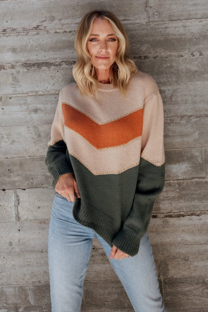 Baltic Born - Rowen Color Block Sweater