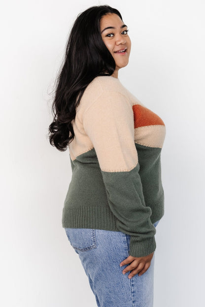 Baltic Born - Rowen Color Block Sweater