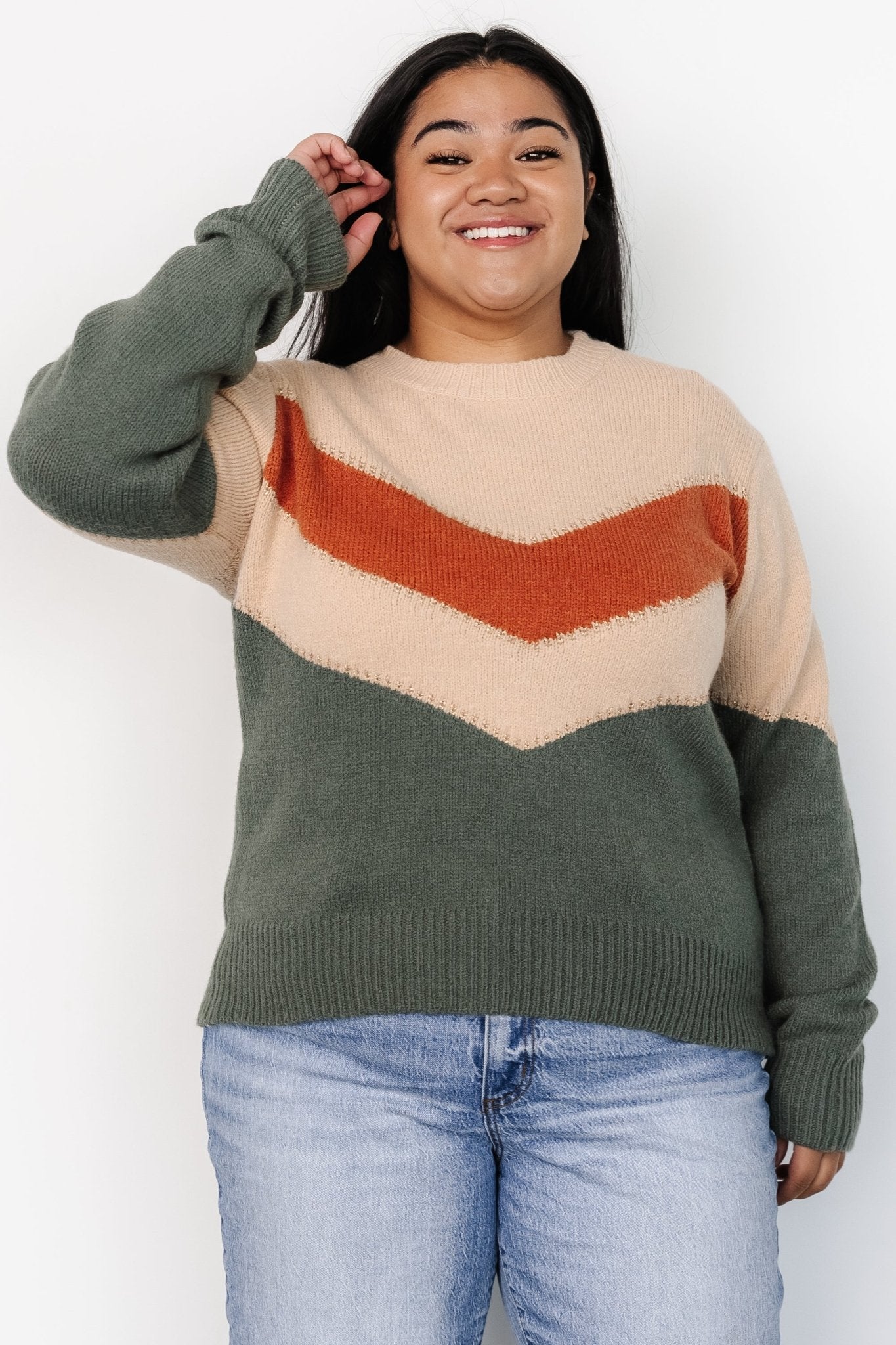 Baltic Born - Rowen Color Block Sweater