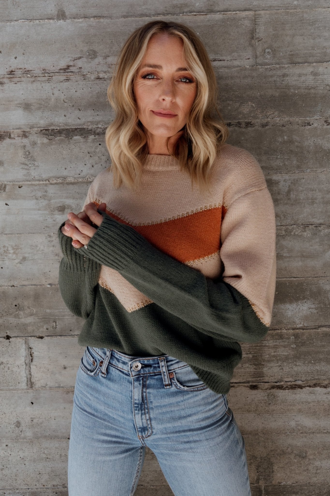Baltic Born - Rowen Color Block Sweater