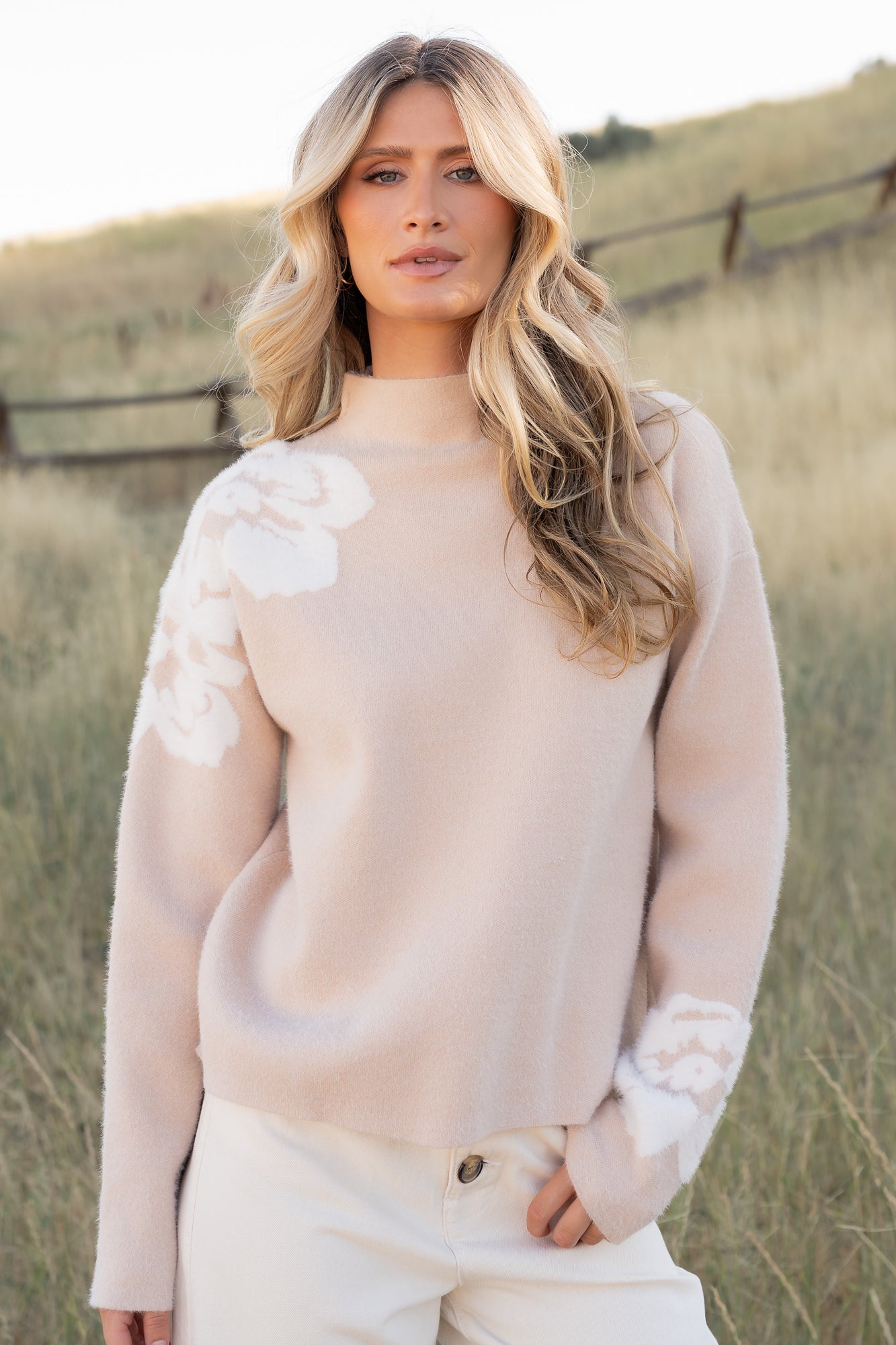 Baltic Born - Oda Floral Sweater