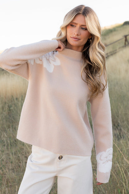 Baltic Born - Oda Floral Sweater