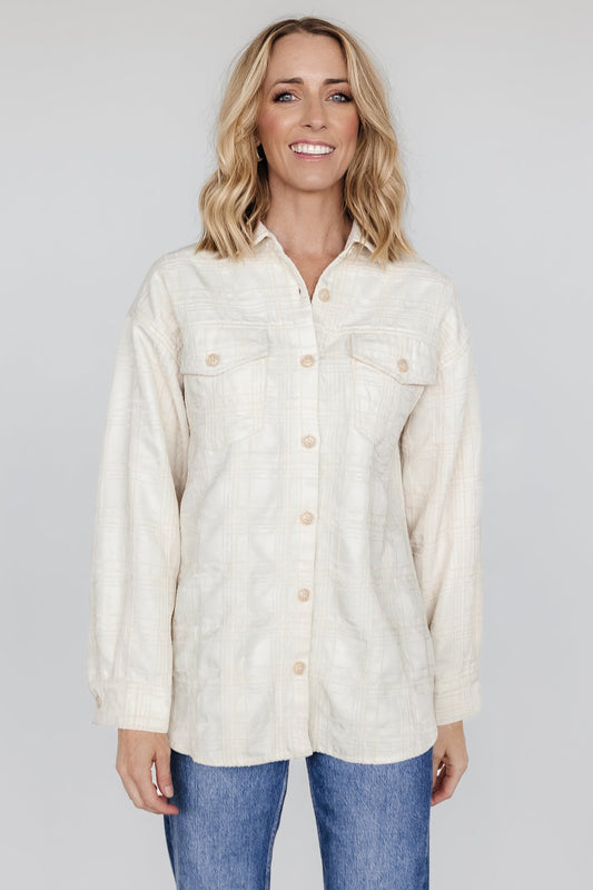 Baltic Born - Joanna Plaid Shacket
