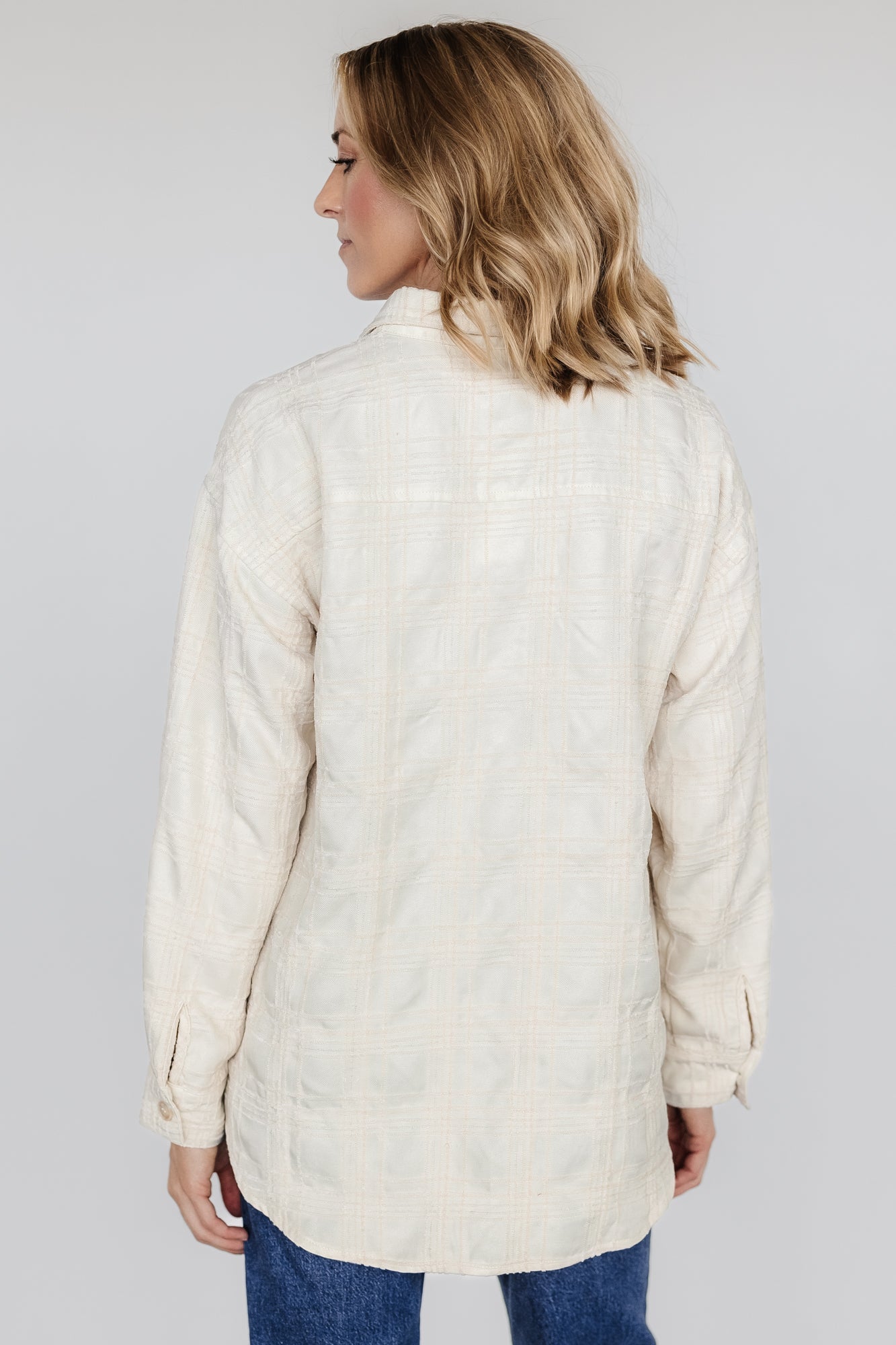 Baltic Born - Joanna Plaid Shacket