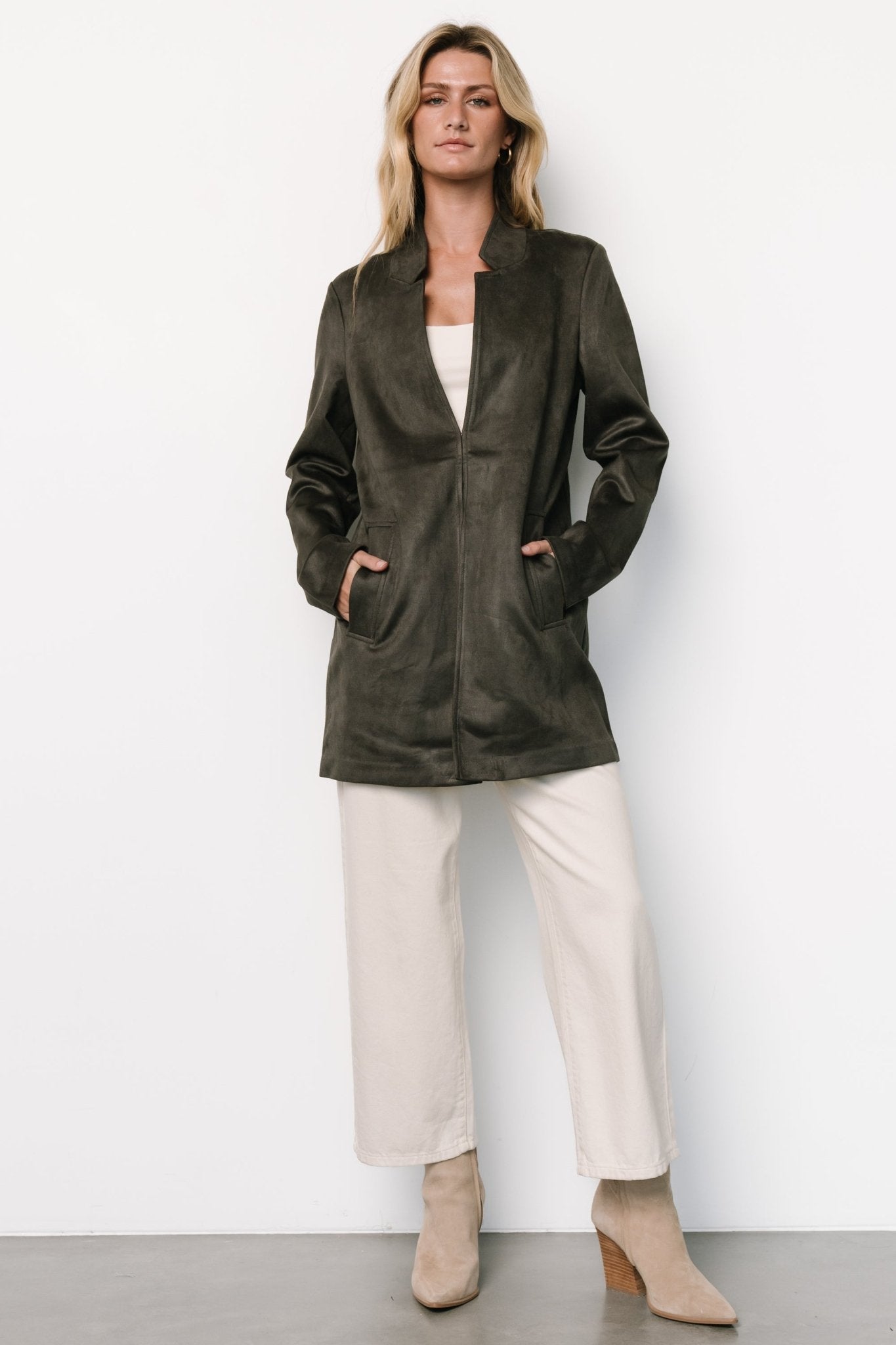 Baltic Born - Queenie Faux Suede Jacket