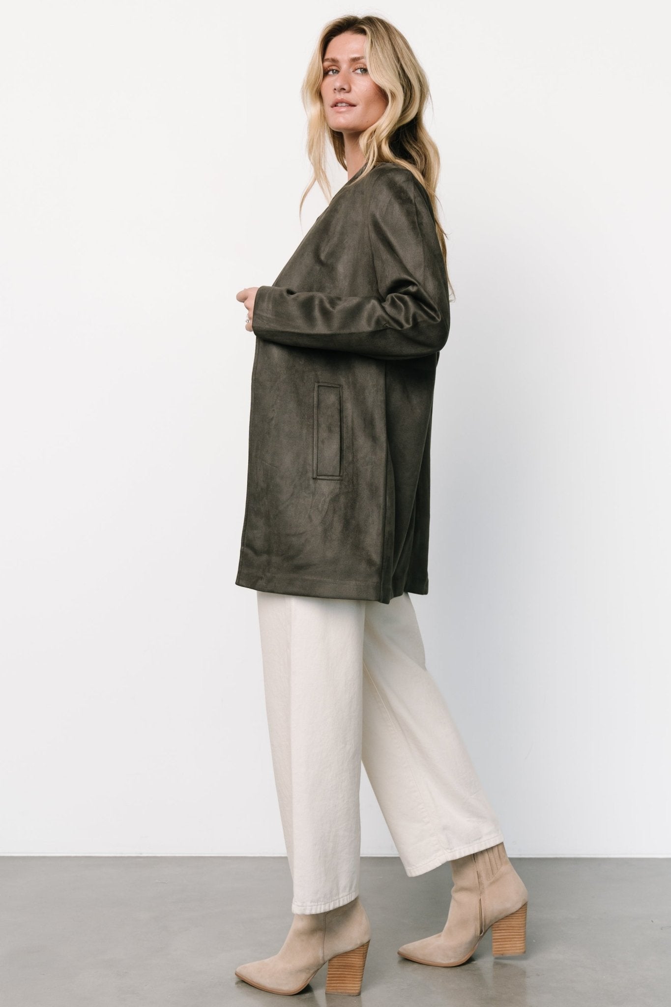 Baltic Born - Queenie Faux Suede Jacket