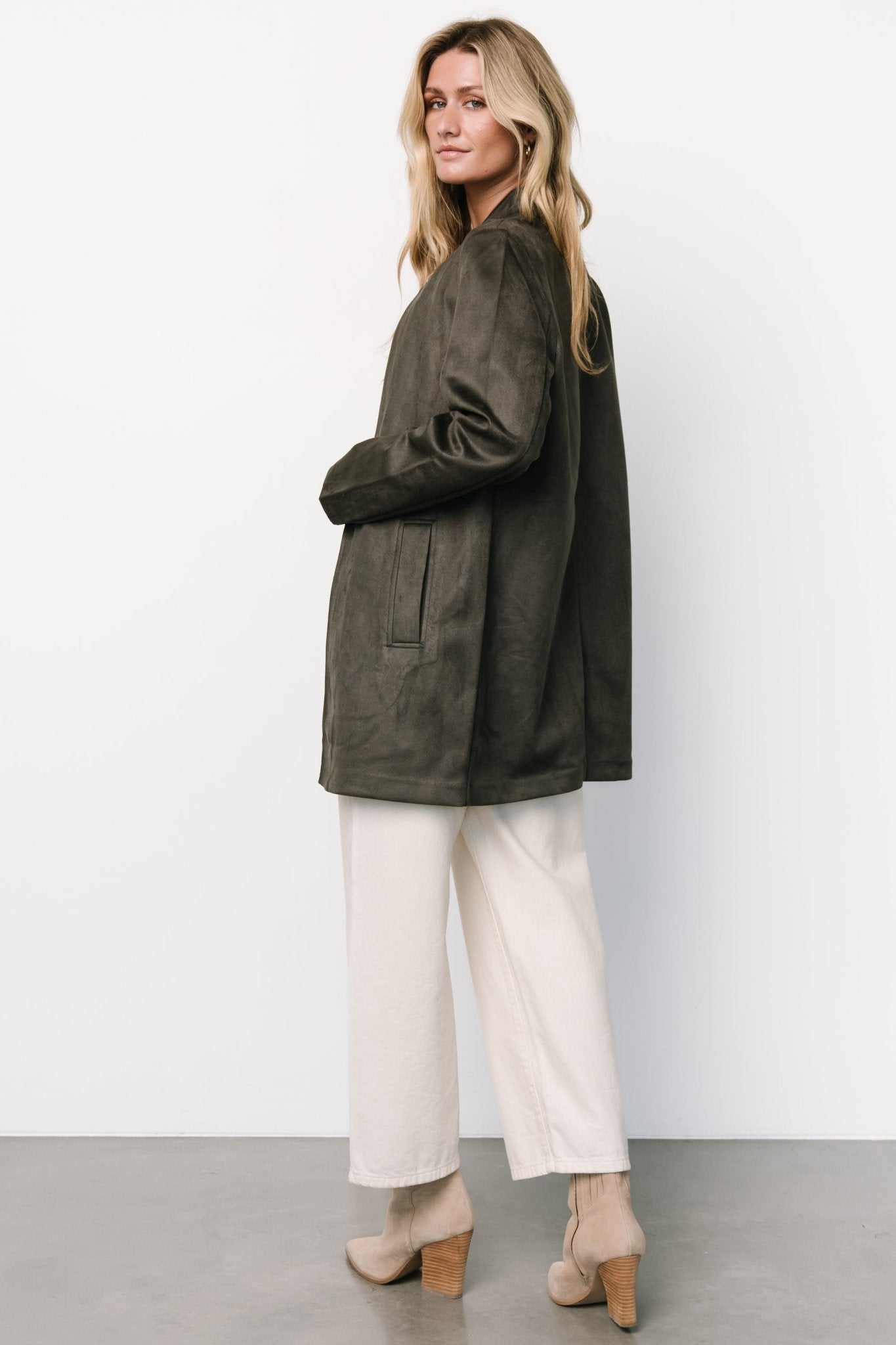 Baltic Born - Queenie Faux Suede Jacket