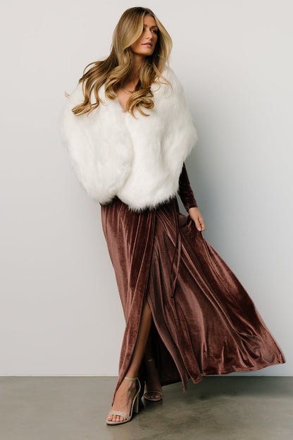 Baltic Born - Jovie Faux Fur Shawl