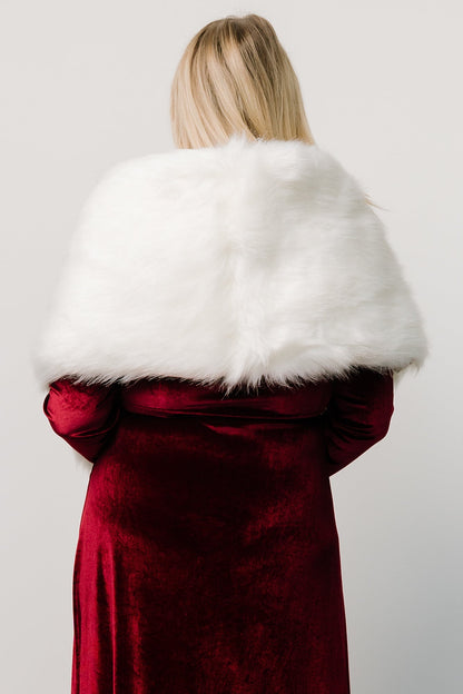 Baltic Born - Jovie Faux Fur Shawl