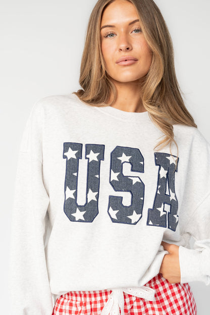 Baltic Born - USA Crewneck