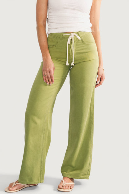 Baltic Born - Mabel Mid Rise Soft Denim Pants