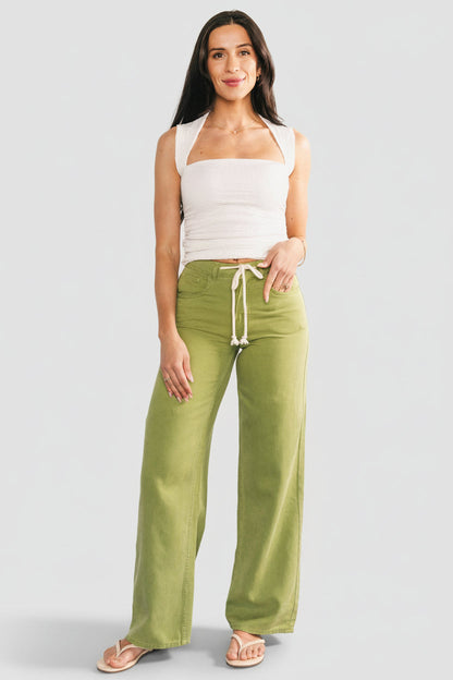 Baltic Born - Mabel Mid Rise Soft Denim Pants