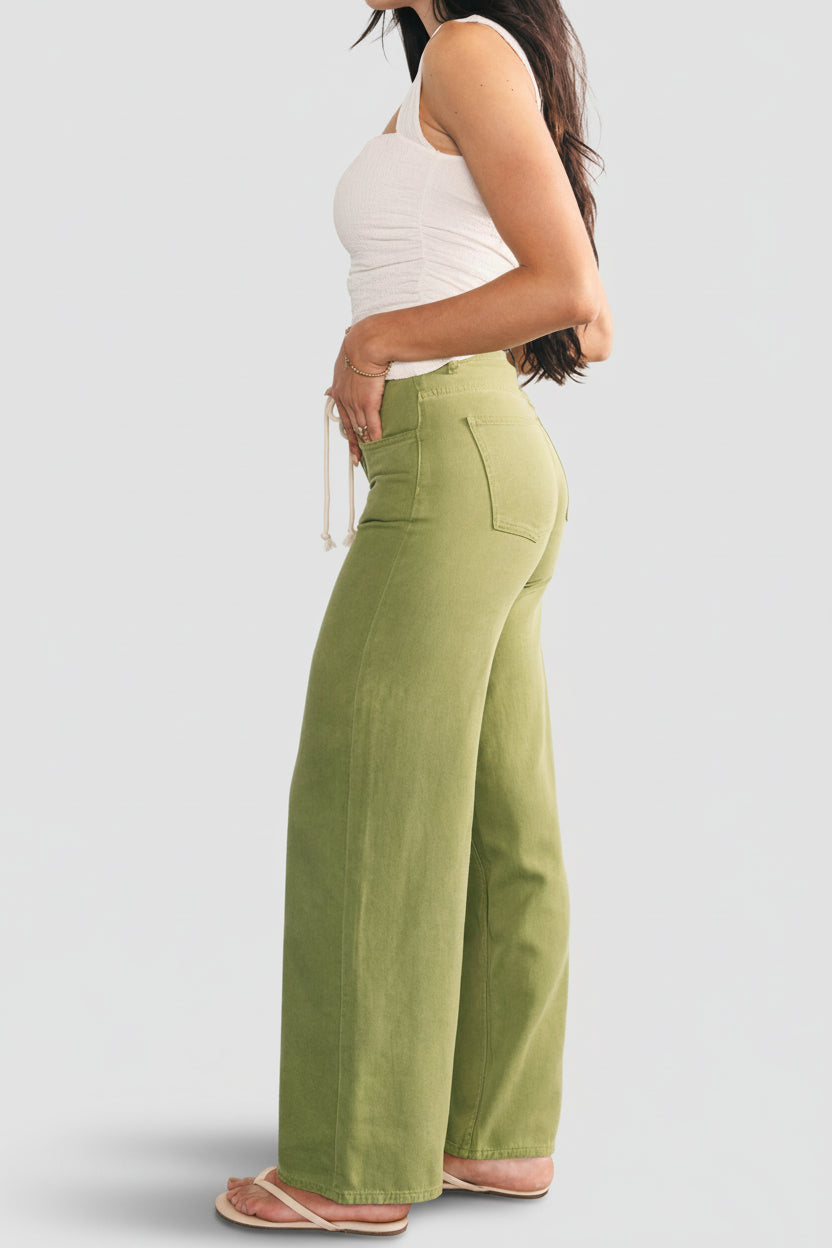 Baltic Born - Mabel Mid Rise Soft Denim Pants