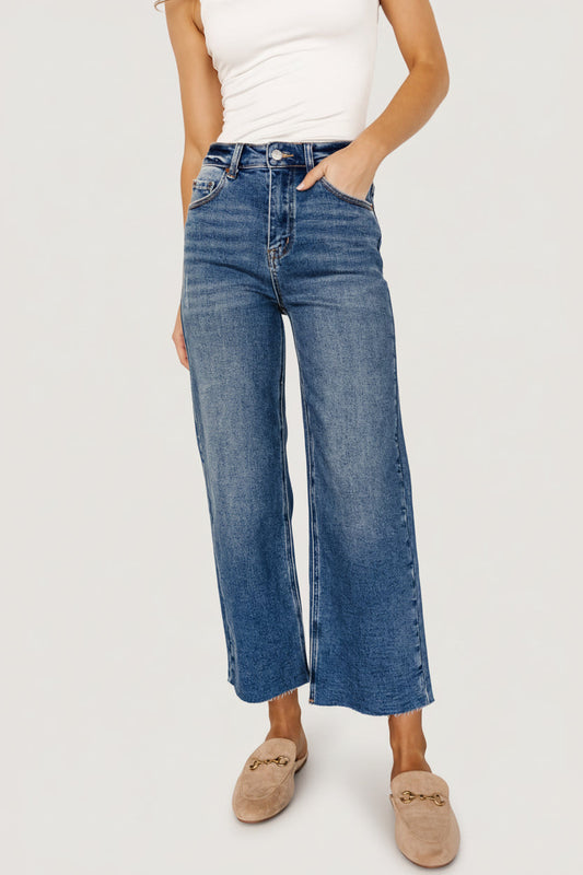 Baltic Born - Kirby High Rise Wide Leg Jeans