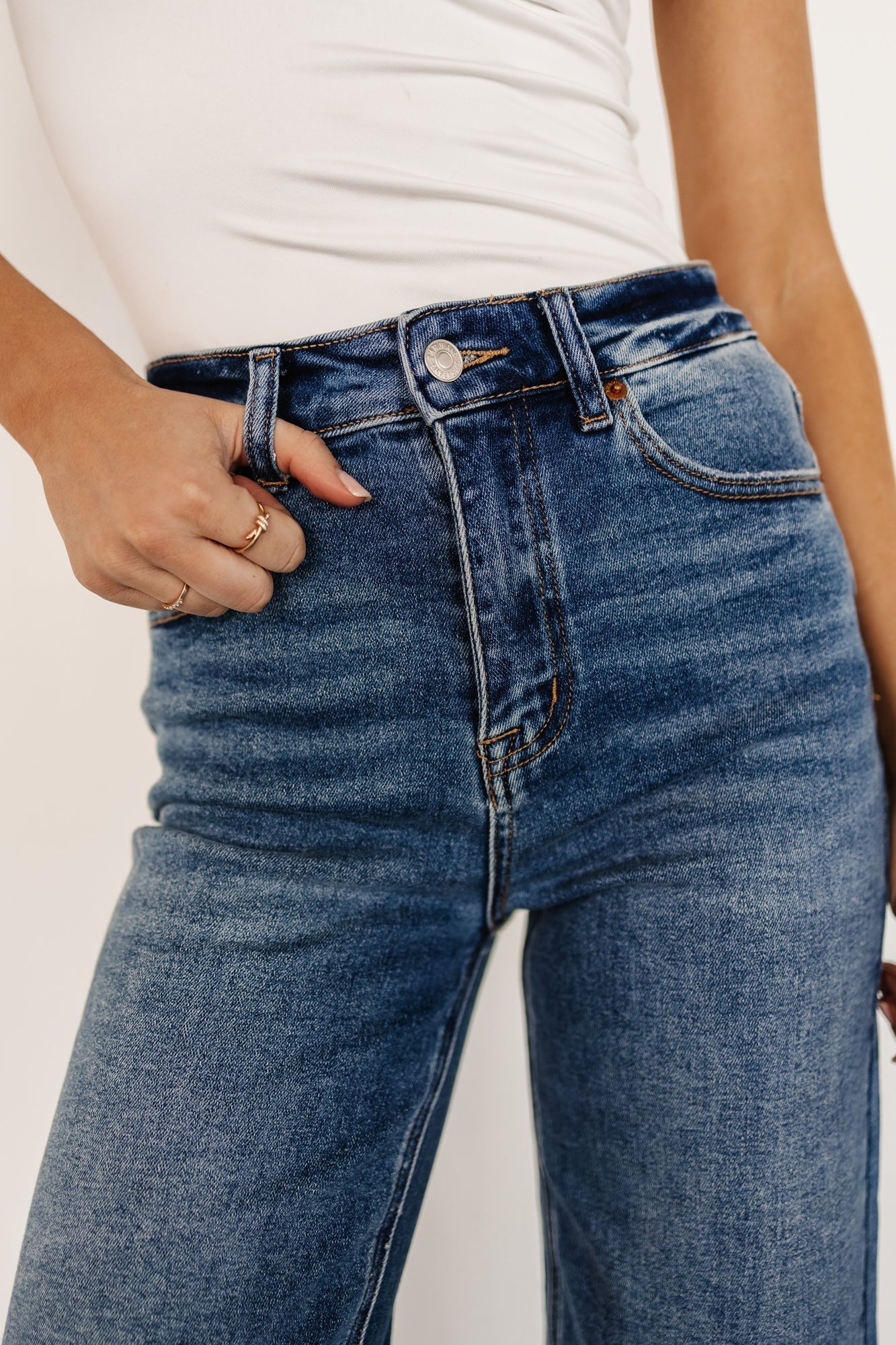 Baltic Born - Kirby High Rise Wide Leg Jeans
