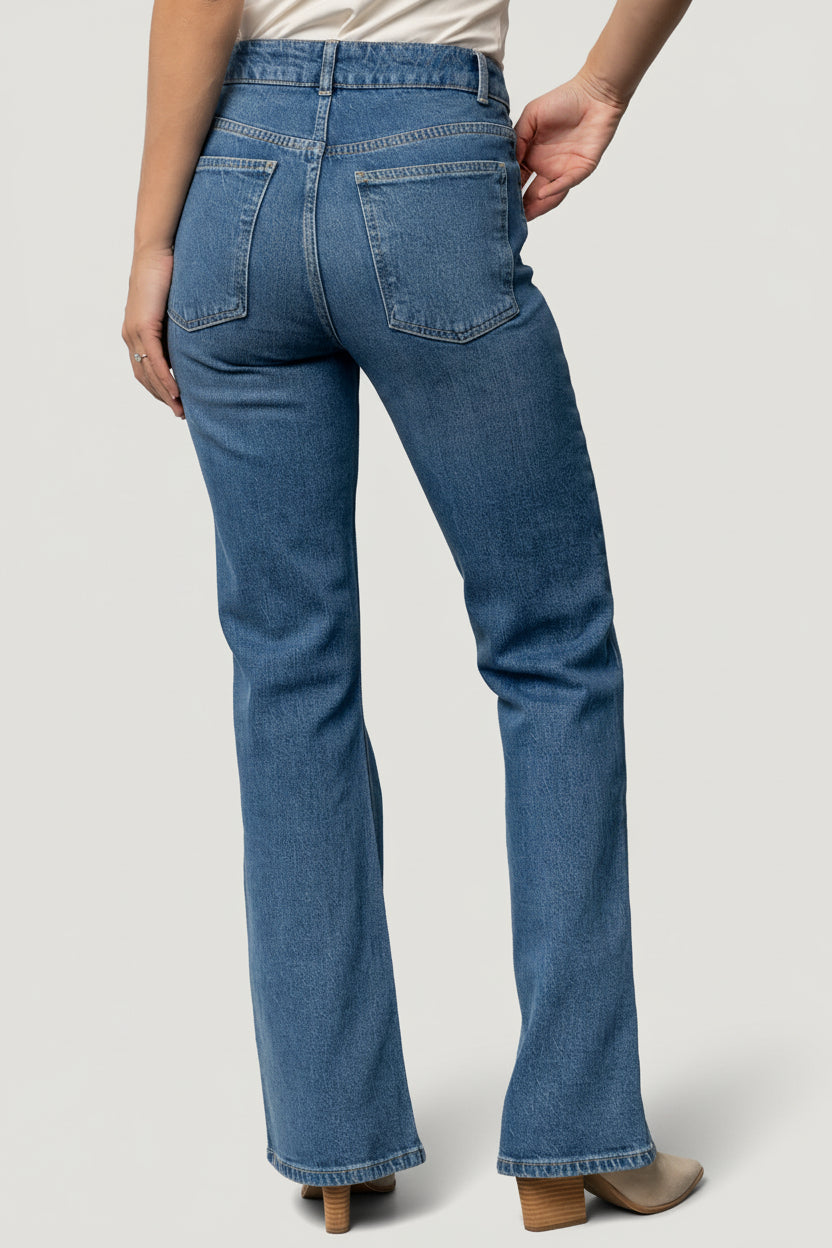 Baltic Born - Michel High Rise Bootcut Jeans