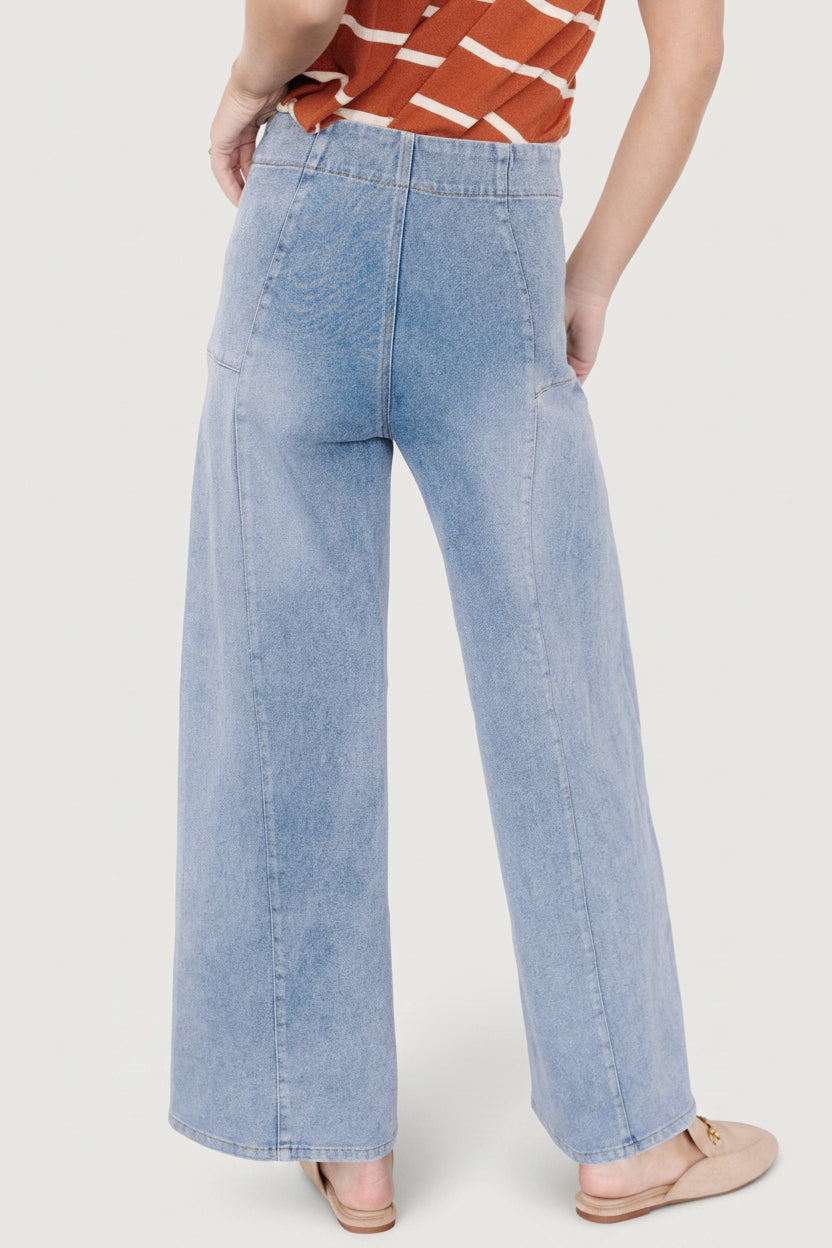 Baltic Born - Emmi Mid Rise Wide Leg Jeans