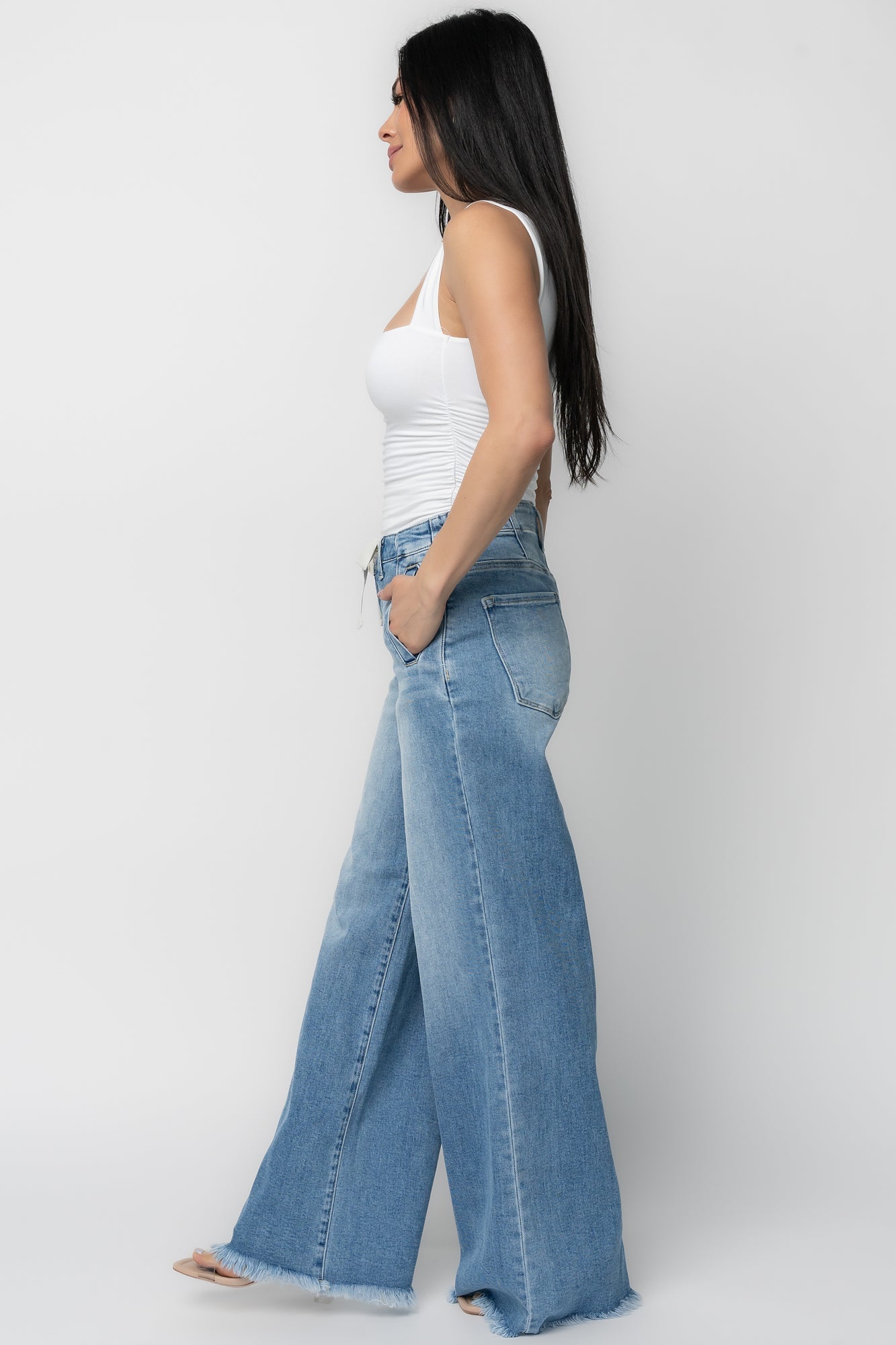 Baltic Born - Jardin High Rise Wide Leg Jeans