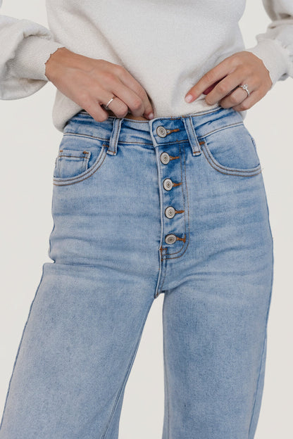 Baltic Born - Brody High Rise Wide Leg Jeans