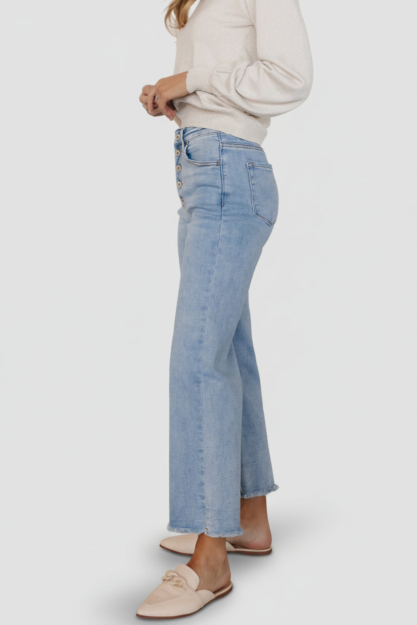 Baltic Born - Brody High Rise Wide Leg Jeans