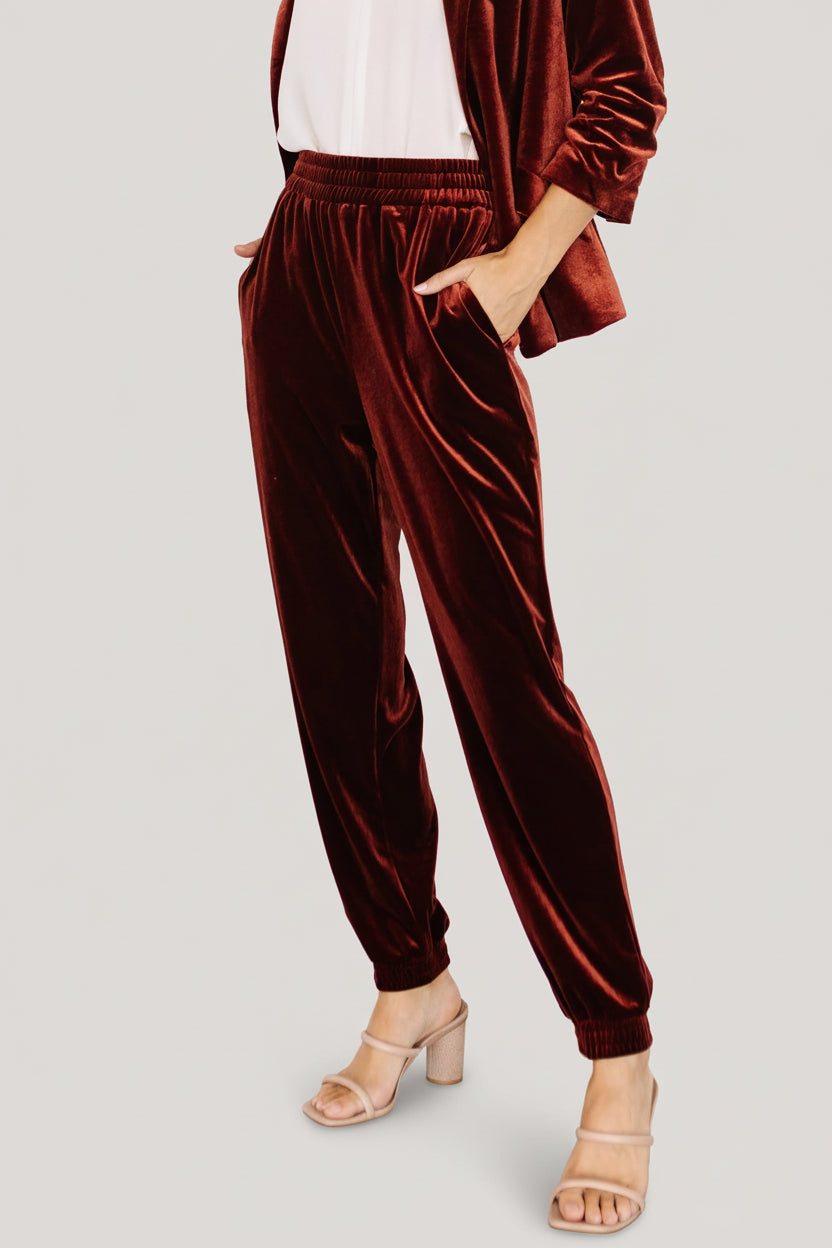 Baltic Born - Archie Velvet Jogger Pants