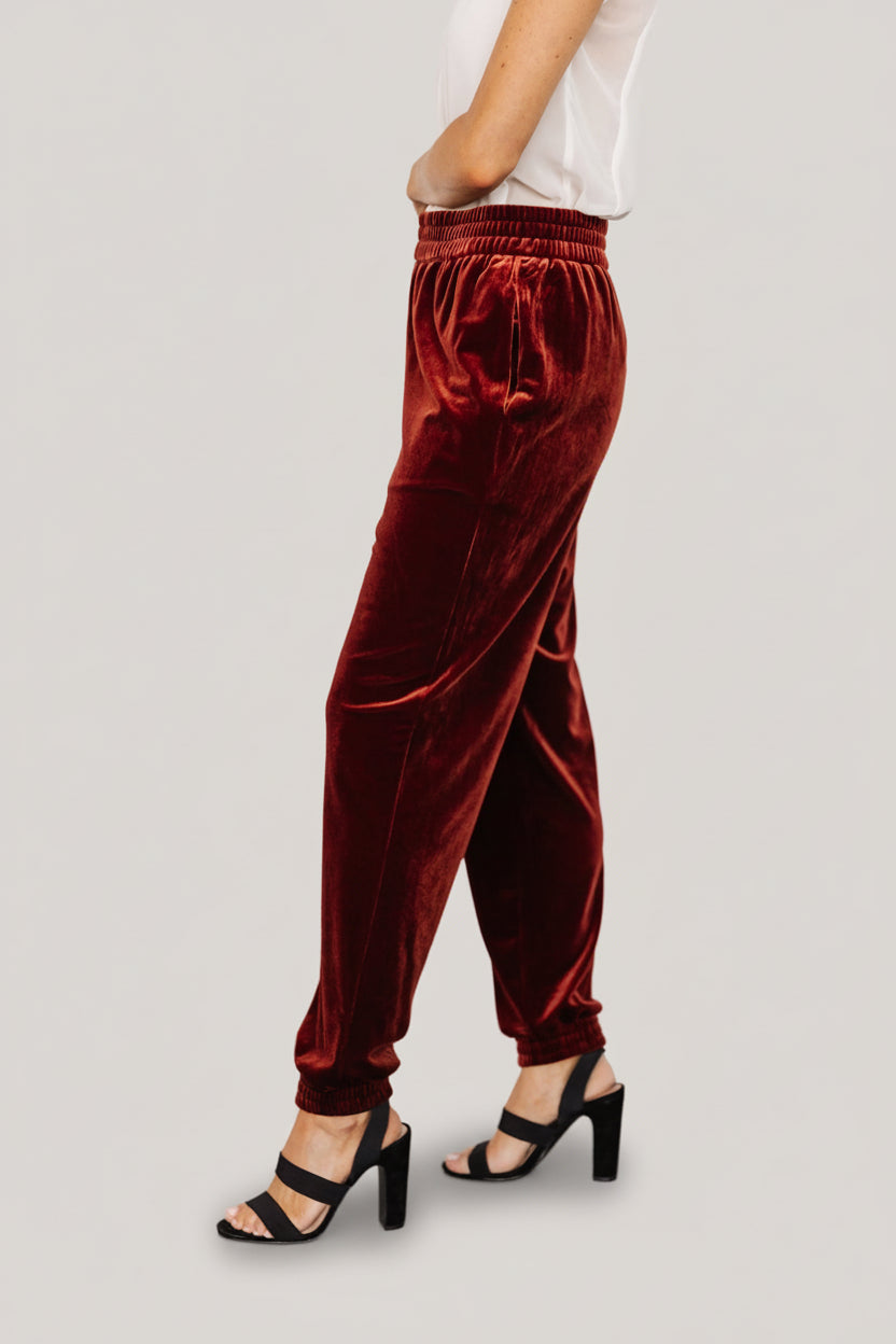 Baltic Born - Archie Velvet Jogger Pants