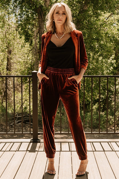 Baltic Born - Archie Velvet Jogger Pants