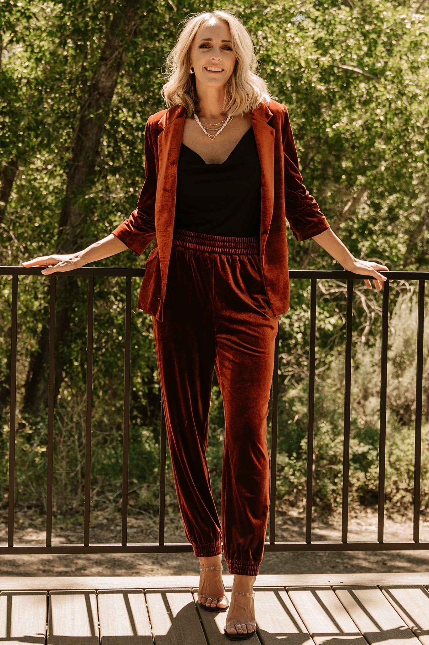 Baltic Born - Archie Velvet Jogger Pants