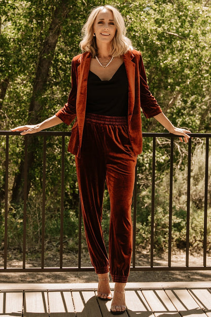 Baltic Born - Archie Velvet Jogger Pants