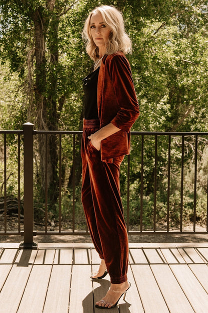 Baltic Born - Archie Velvet Jogger Pants