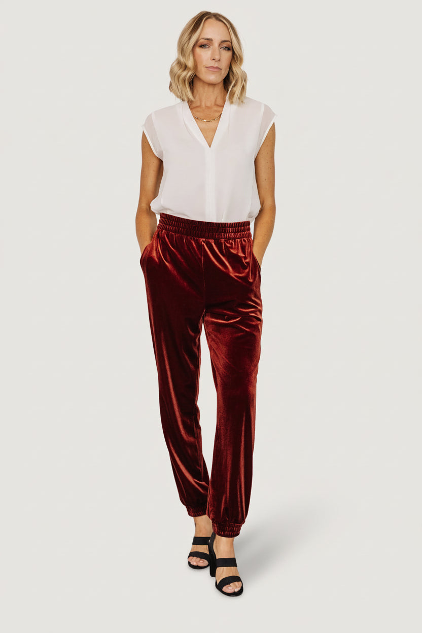 Baltic Born - Archie Velvet Jogger Pants