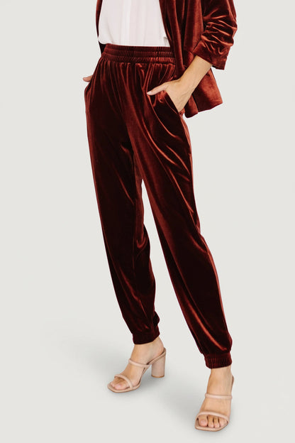 Baltic Born - Archie Velvet Jogger Pants