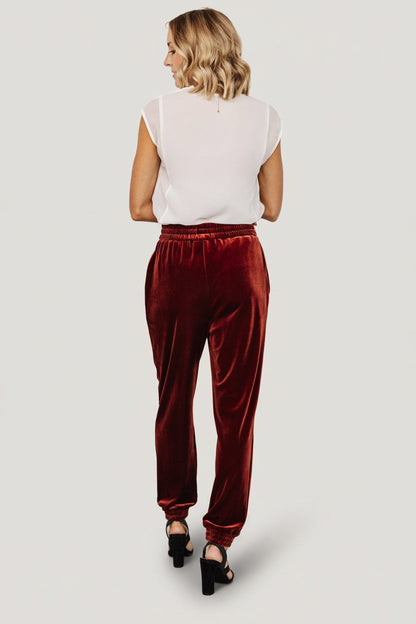 Baltic Born - Archie Velvet Jogger Pants
