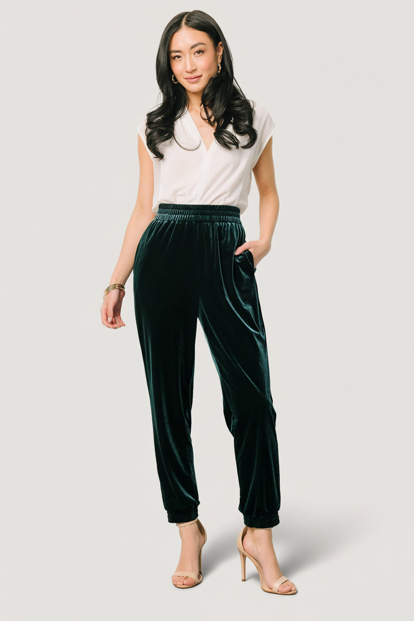 Baltic Born - Archie Velvet Jogger Pants