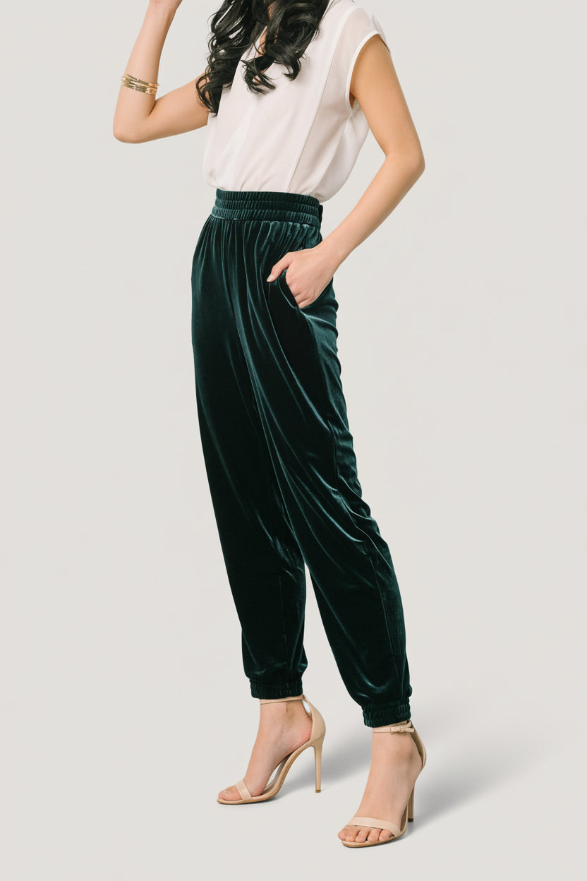 Baltic Born - Archie Velvet Jogger Pants