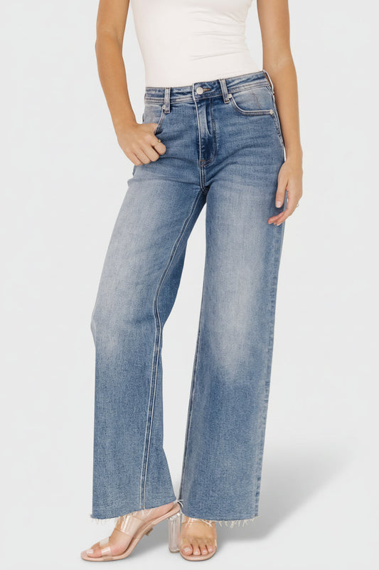 Baltic Born - Noah High Rise Straight Leg Jeans