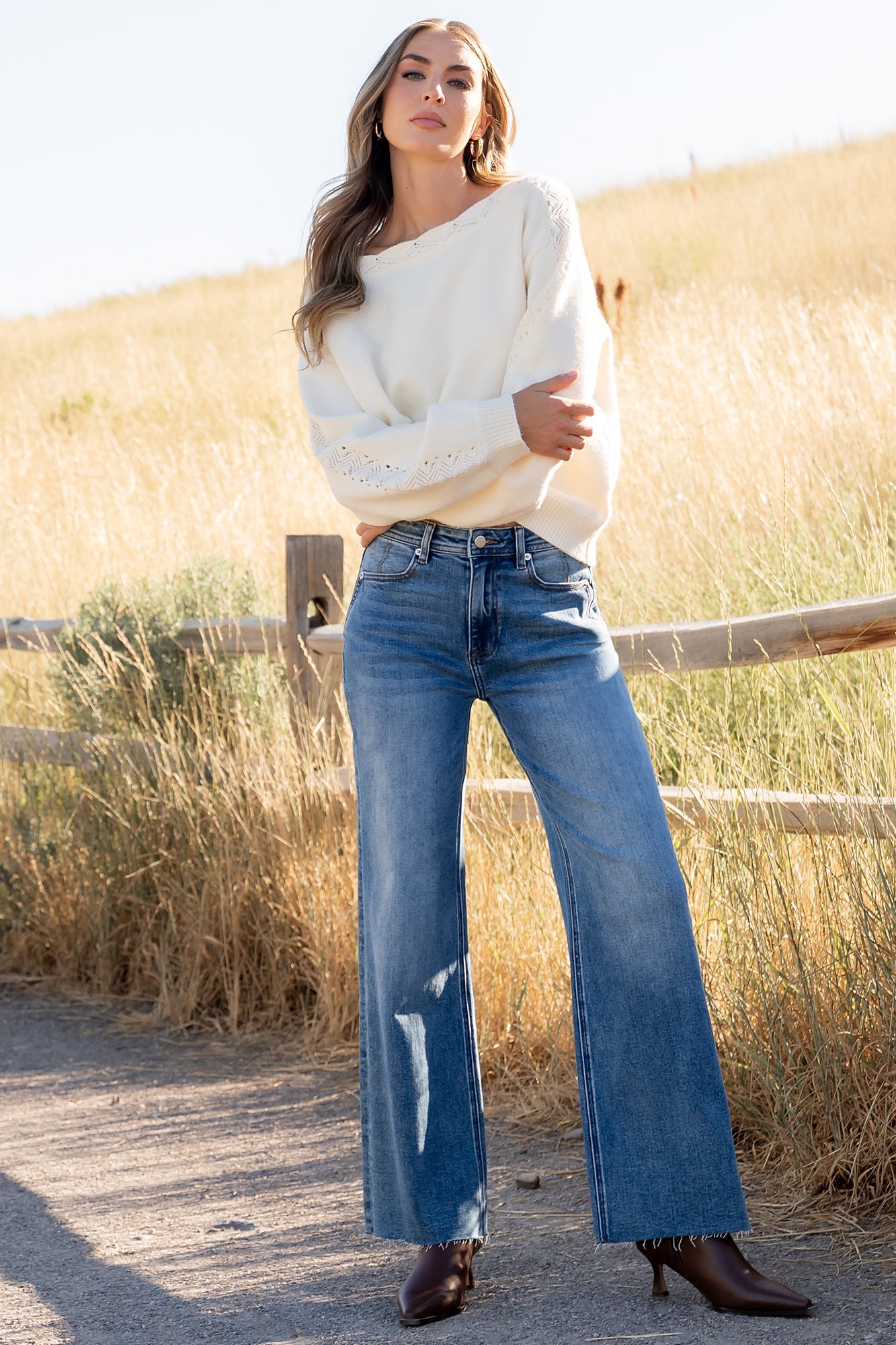 Baltic Born - Noah High Rise Straight Leg Jeans