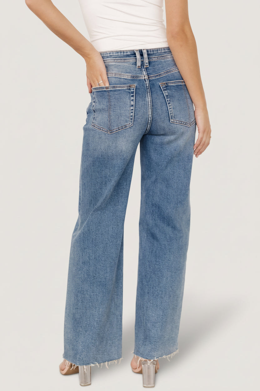 Baltic Born - Noah High Rise Straight Leg Jeans
