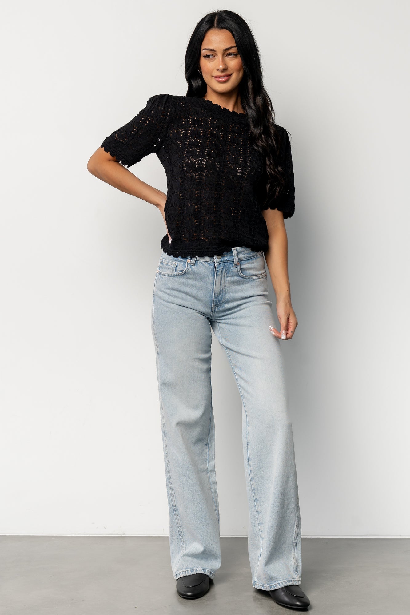Baltic Born - Riley Mid Rise Relaxed Fit Jeans