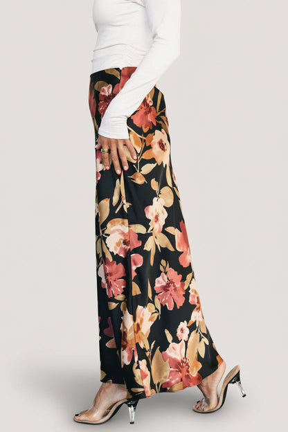 Baltic Born - Cosette Satin Midi Skirt