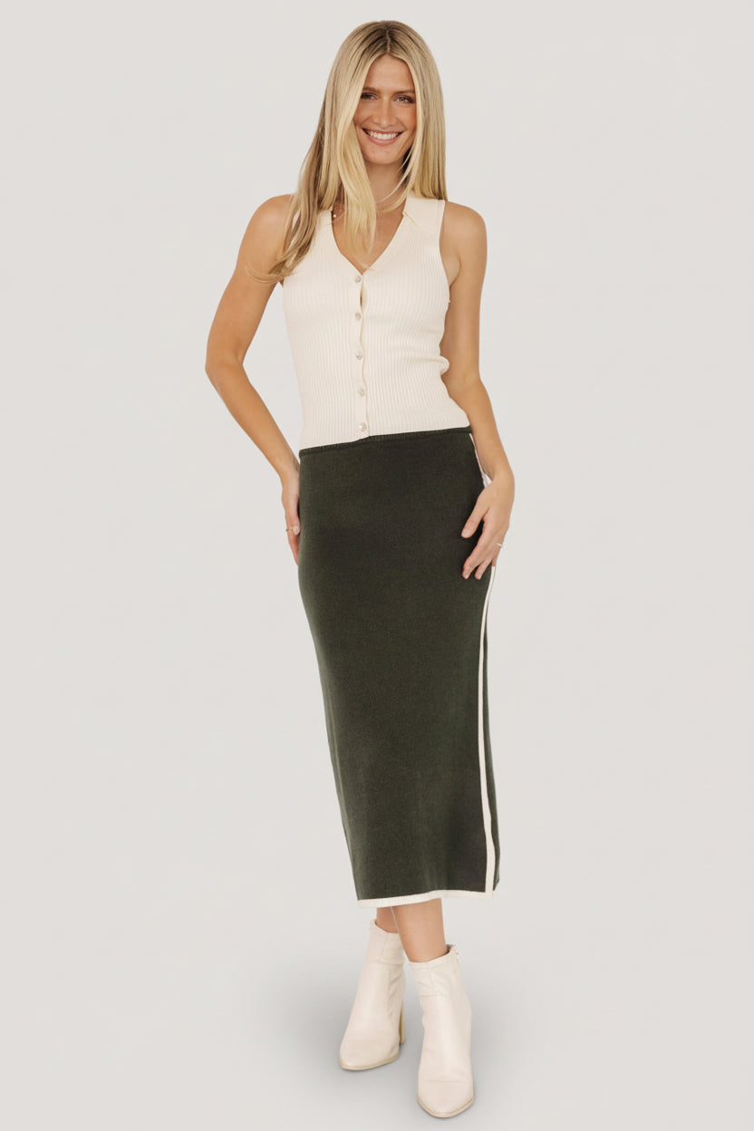Baltic Born - Ava Knit Midi Skirt