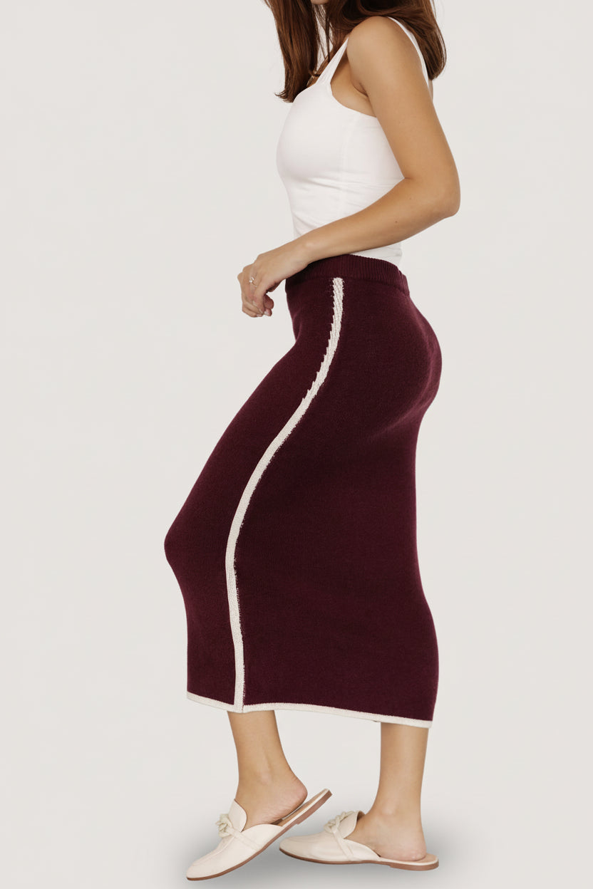 Baltic Born - Ava Knit Midi Skirt