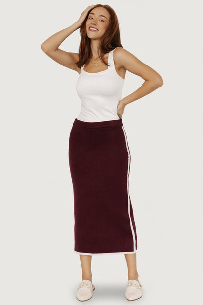 Baltic Born - Ava Knit Midi Skirt